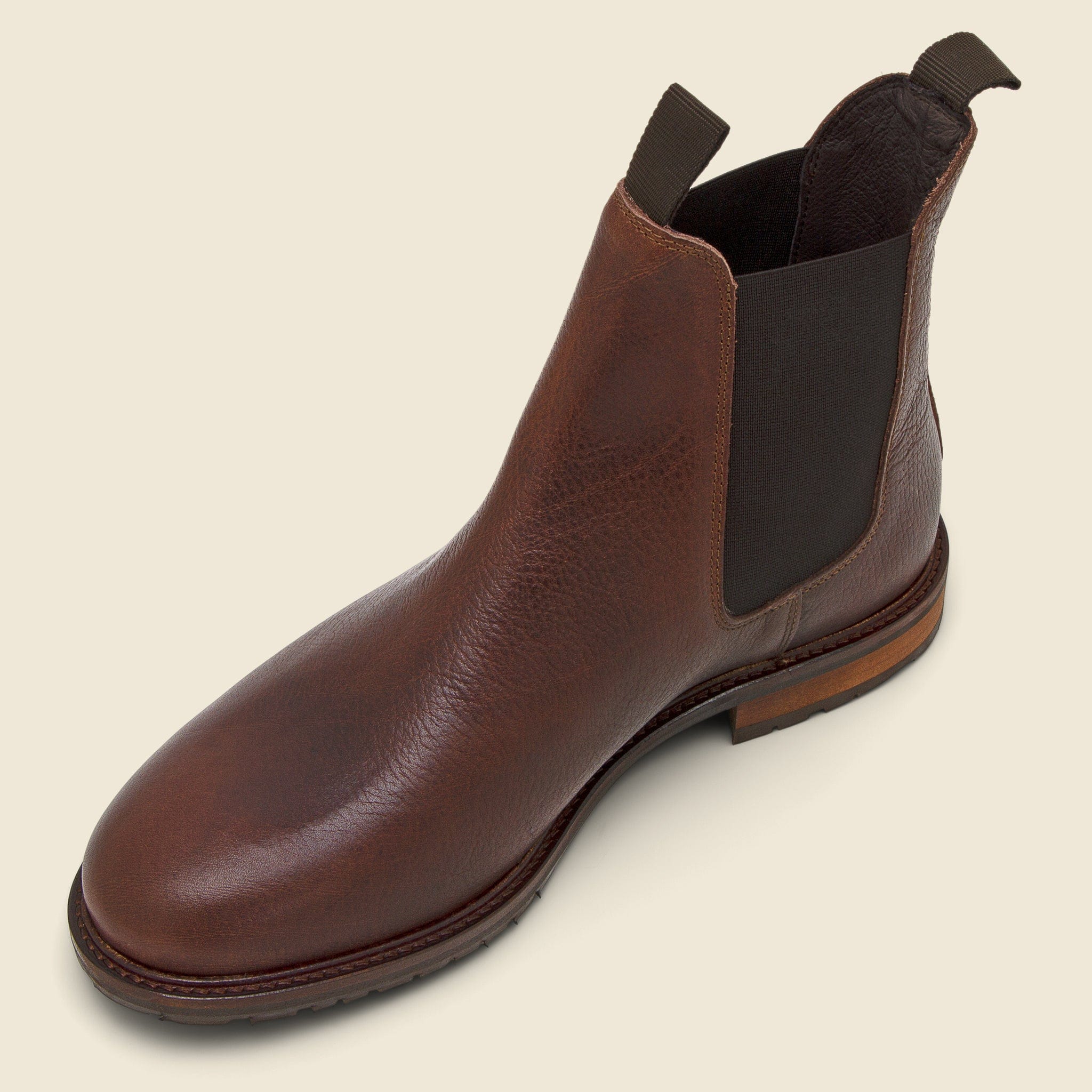 
                          York Leather Chelsea Boot - Brown - Shoe the Bear - STAG Provisions - Shoes - Boots / Chukkas
                        