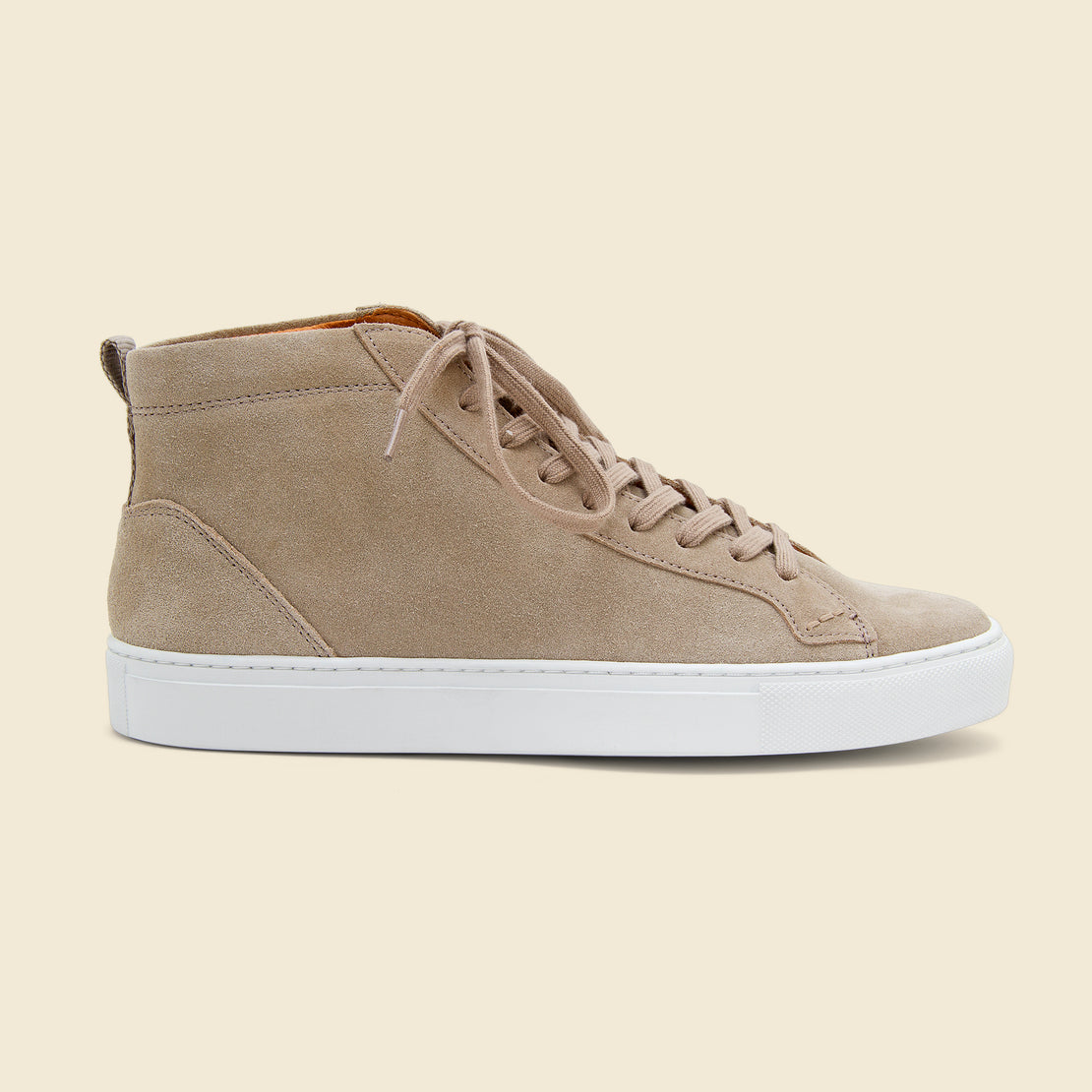 Shoe the Bear Holmes Suede High Top Sneaker - Sand