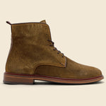Ned Waxed Suede Lace-Up Boot - Khaki - Shoe the Bear - STAG Provisions - Shoes - Boots / Chukkas
