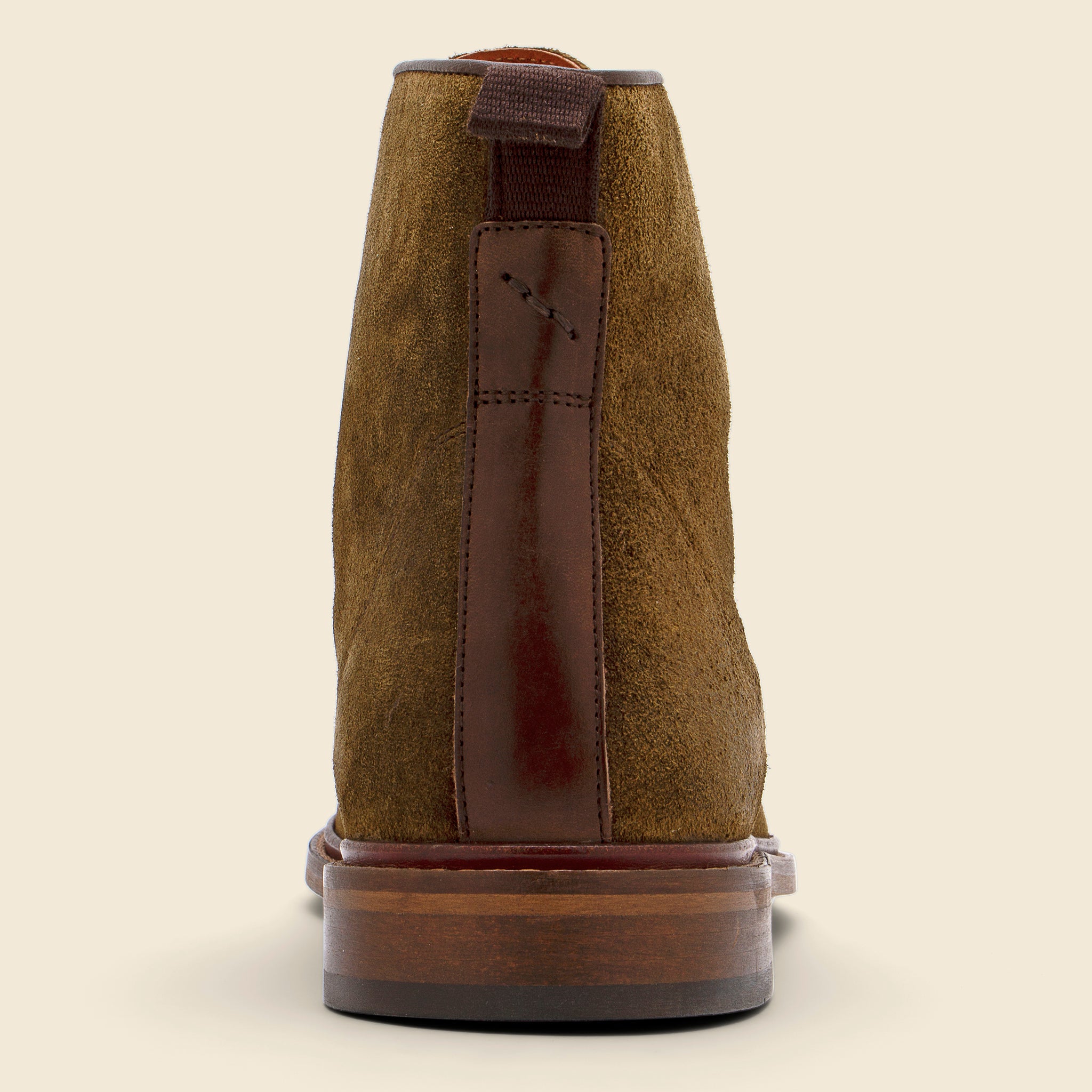 Ned Waxed Suede Lace-Up Boot - Khaki - Shoe the Bear - STAG Provisions - Shoes - Boots / Chukkas