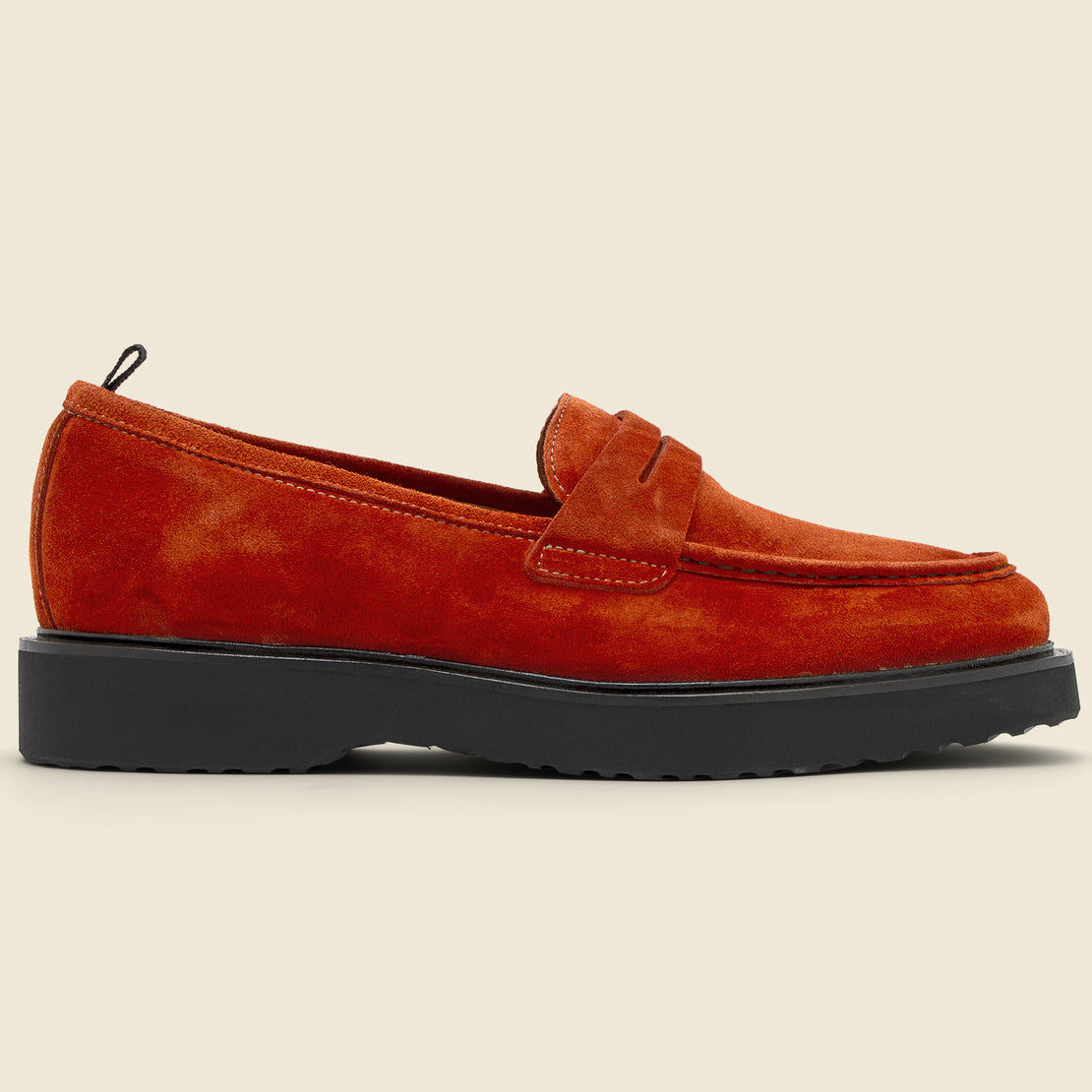 Shoe the Bear Cosmos Leather Loafer - Rust