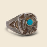 Thunderbird Souvenir Ring - Sterling/Turquoise - Vintage - STAG Provisions - One & Done - Accessories & Jewelry