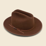 Royal Deluxe Open Road Hat - Walnut - Stetson - STAG Provisions - Accessories - Hats