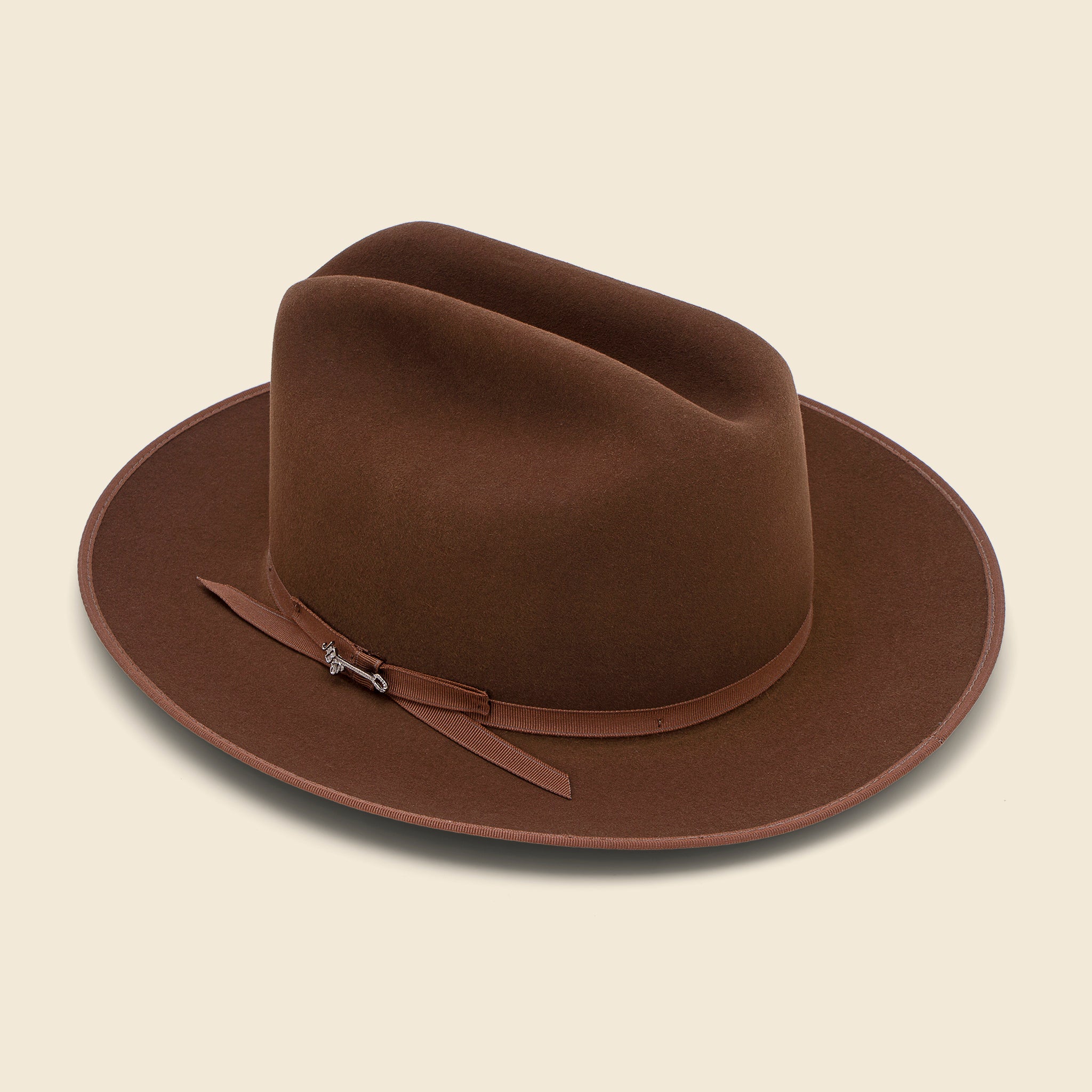 Royal Deluxe Open Road Hat - Walnut - Stetson - STAG Provisions - Accessories - Hats
