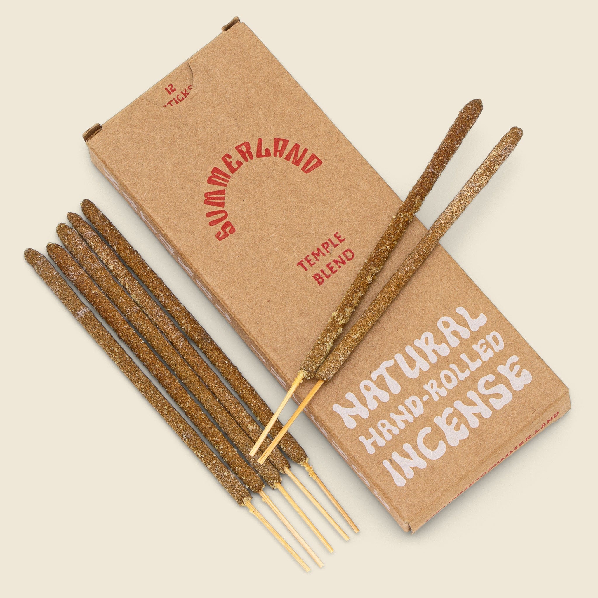 Temple Blend Natural Hand Rolled Incense - Summerland - STAG Provisions - Home - Fragrance - Incense