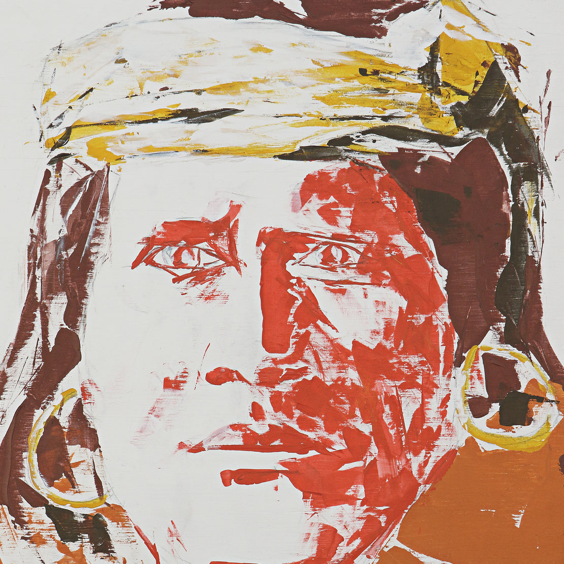 Wapli Man - Rust/Burnt Umber - Art Gallery - STAG Provisions - One & Done - Art