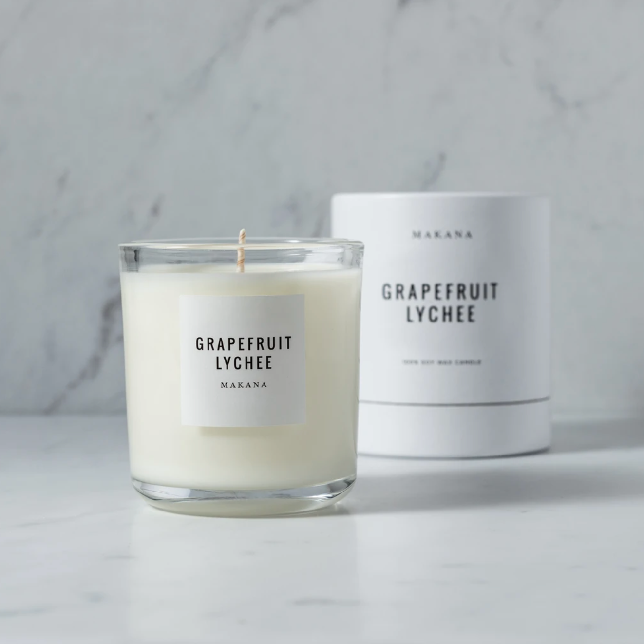 
                          Grapefruit Lychee Candle - Makana - STAG Provisions - W - Gift
                        