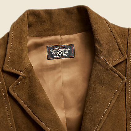 
                          Stevens Sport Coat - Vintage Suede Brown - RRL - STAG Provisions - W - Outerwear - Coat/Jacket
                        