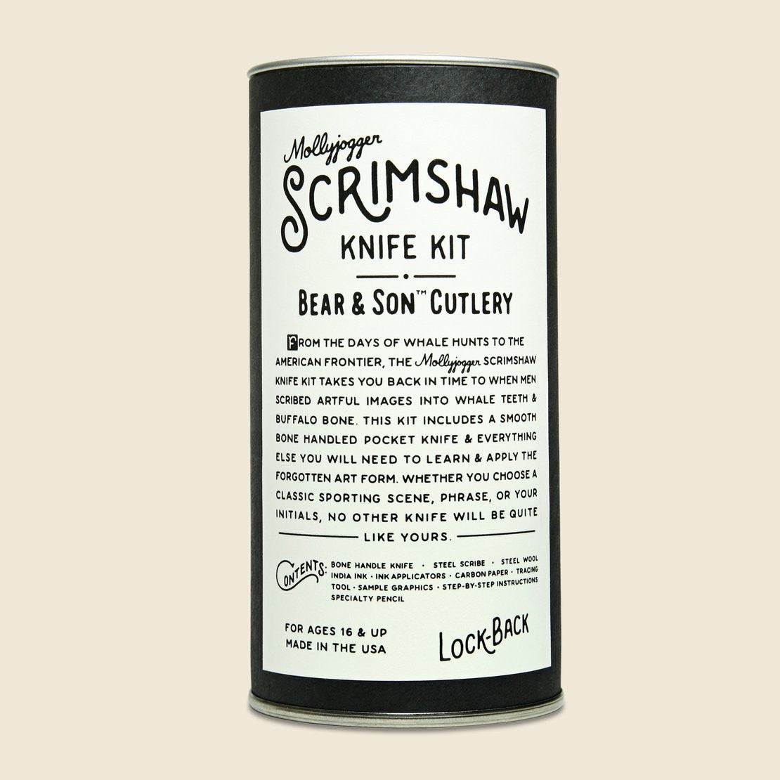 Scrimshaw Knife Kit - Mollyjogger - STAG Provisions - Home - Kitchen - Housekeeping