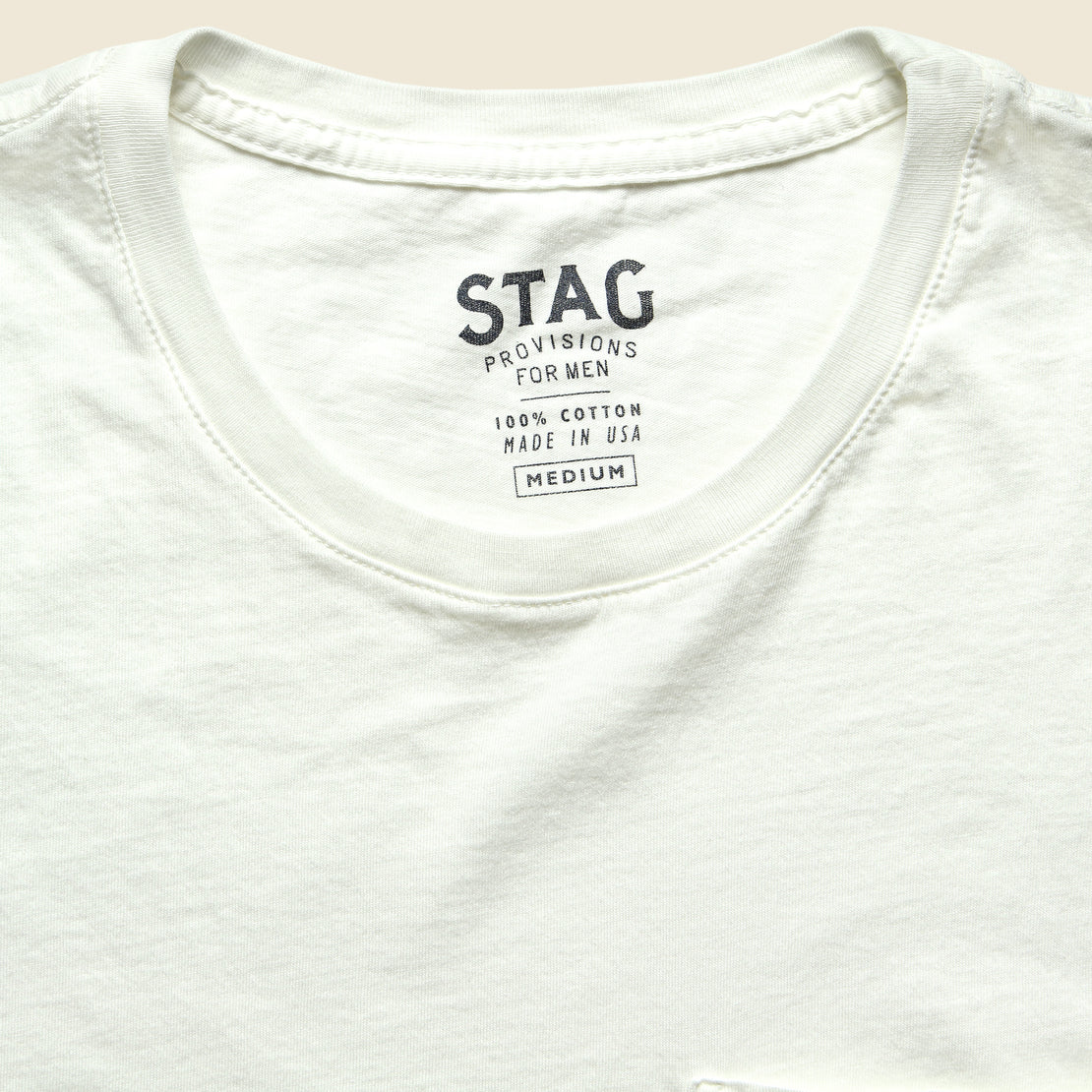 Pocket Tee - White - STAG - STAG Provisions - Tops - S/S Tee