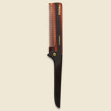 Tortoise Folding Comb - Grooming - STAG Provisions - Home - Chemist - Hair Care