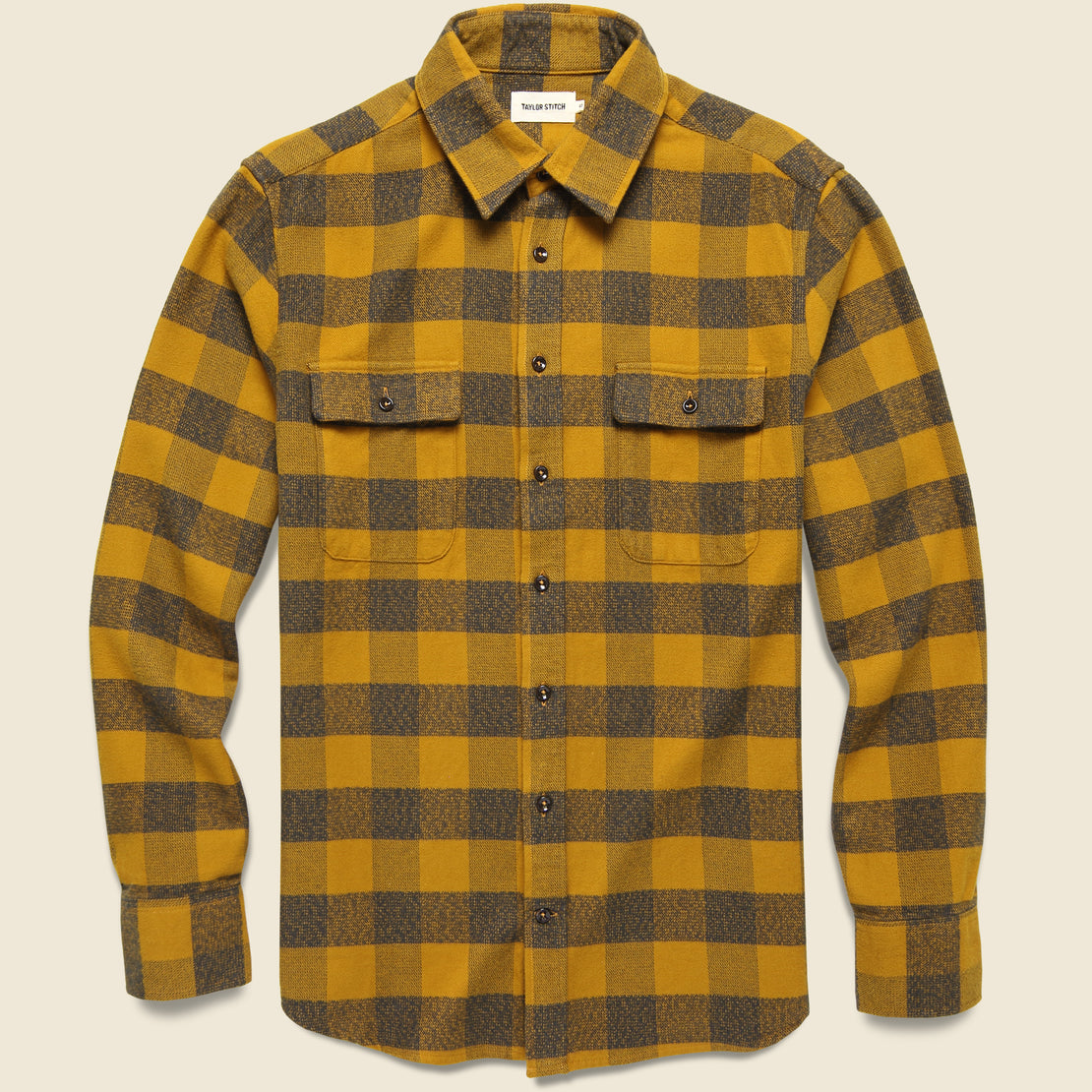 Taylor Stitch Yosemite Shirt - Saffron Buffalo Check