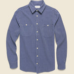 Utility Shirt - Roped Indigo - Taylor Stitch - STAG Provisions - Tops - L/S Woven - Stripe