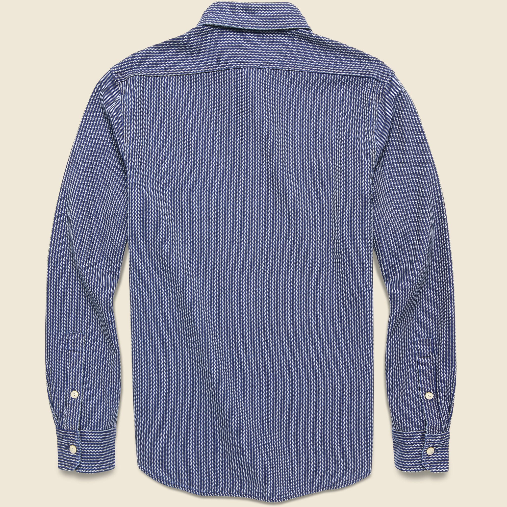 Utility Shirt - Roped Indigo - Taylor Stitch - STAG Provisions - Tops - L/S Woven - Stripe