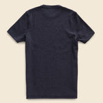 Heavy Bag Waffle Tee - Deep Ocean - Taylor Stitch - STAG Provisions - Tops - S/S Knit
