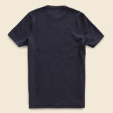 Heavy Bag Waffle Tee - Deep Ocean - Taylor Stitch - STAG Provisions - Tops - S/S Knit