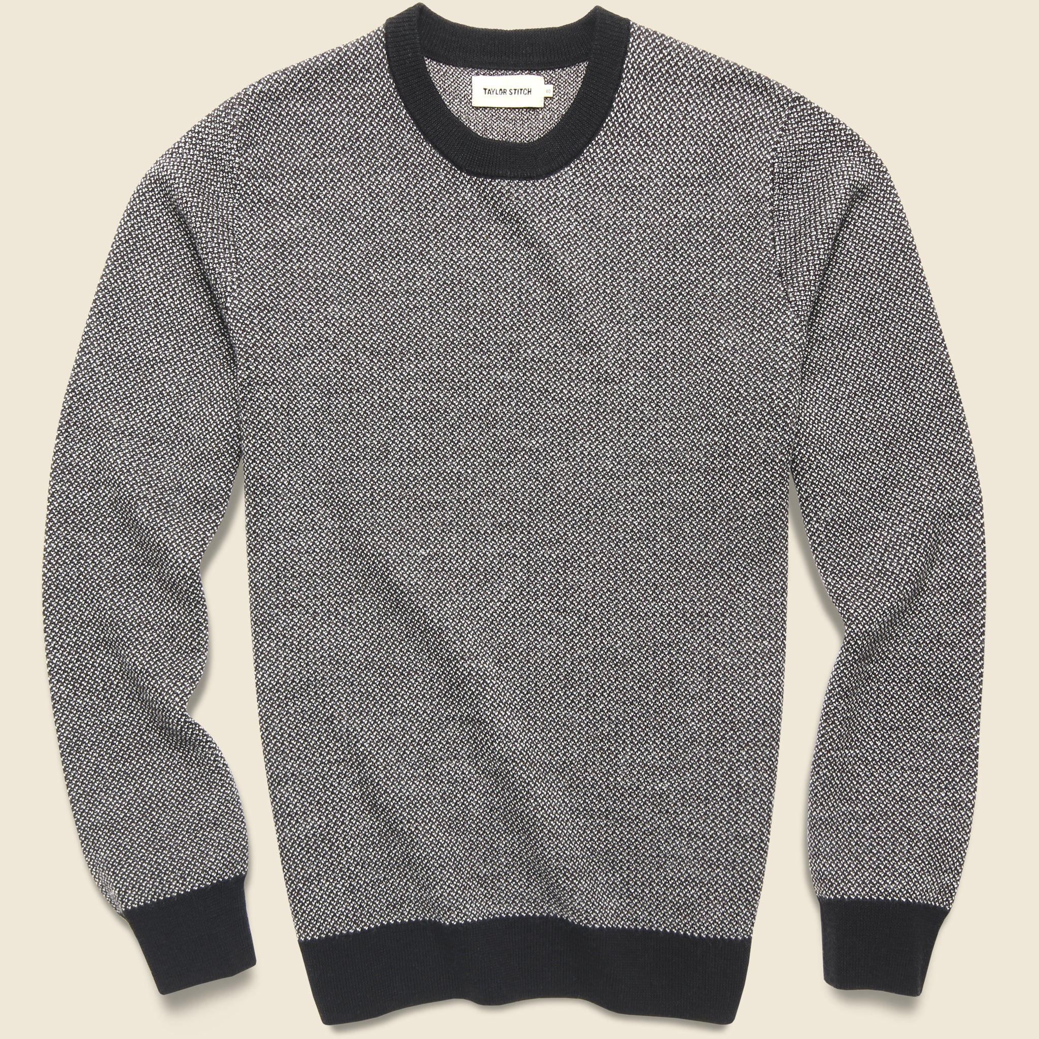 Everett Sweater - Black Birdseye - Taylor Stitch - STAG Provisions - Tops - Sweater
