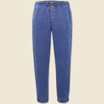 Apres Pant - Indigo Waffle - Taylor Stitch - STAG Provisions - Pants - Lounge