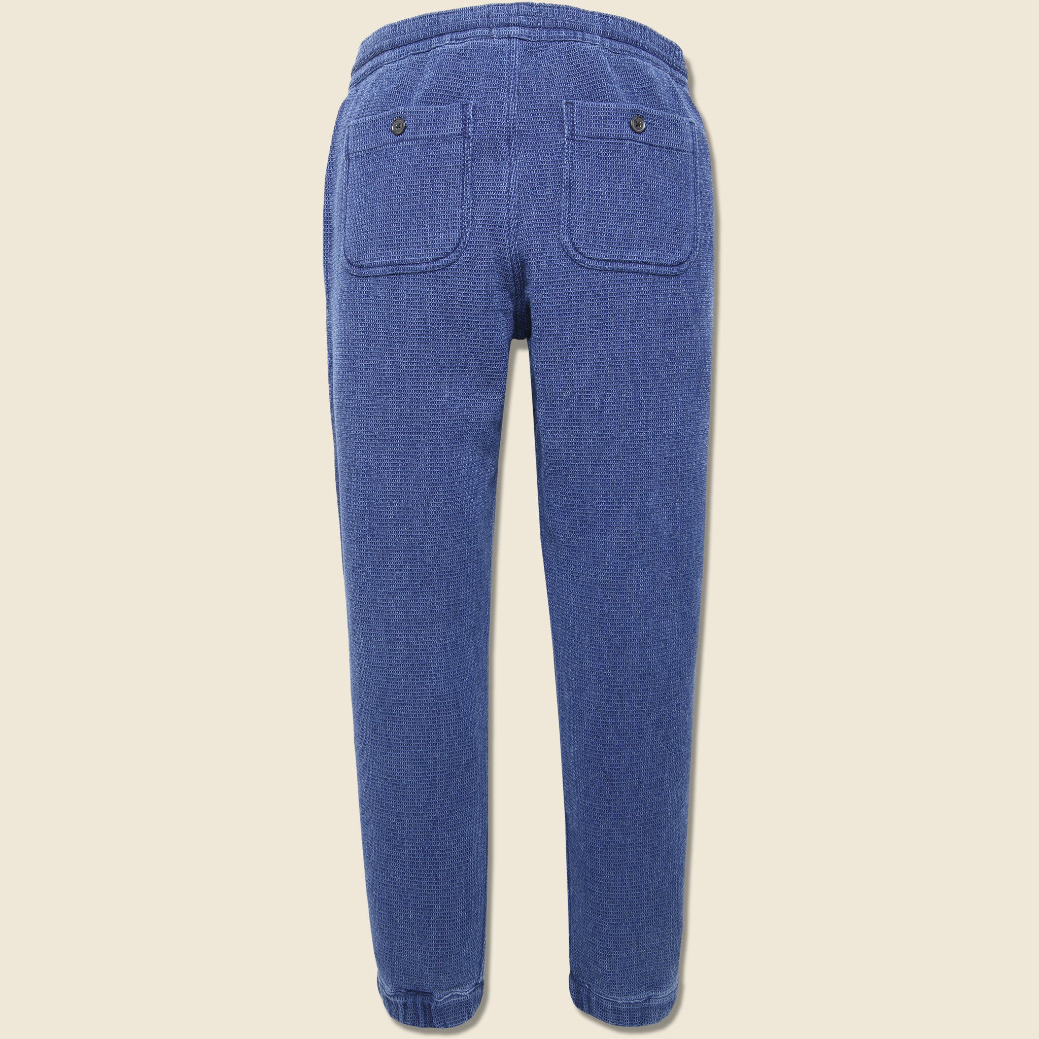 Apres Pant - Indigo Waffle - Taylor Stitch - STAG Provisions - Pants - Lounge