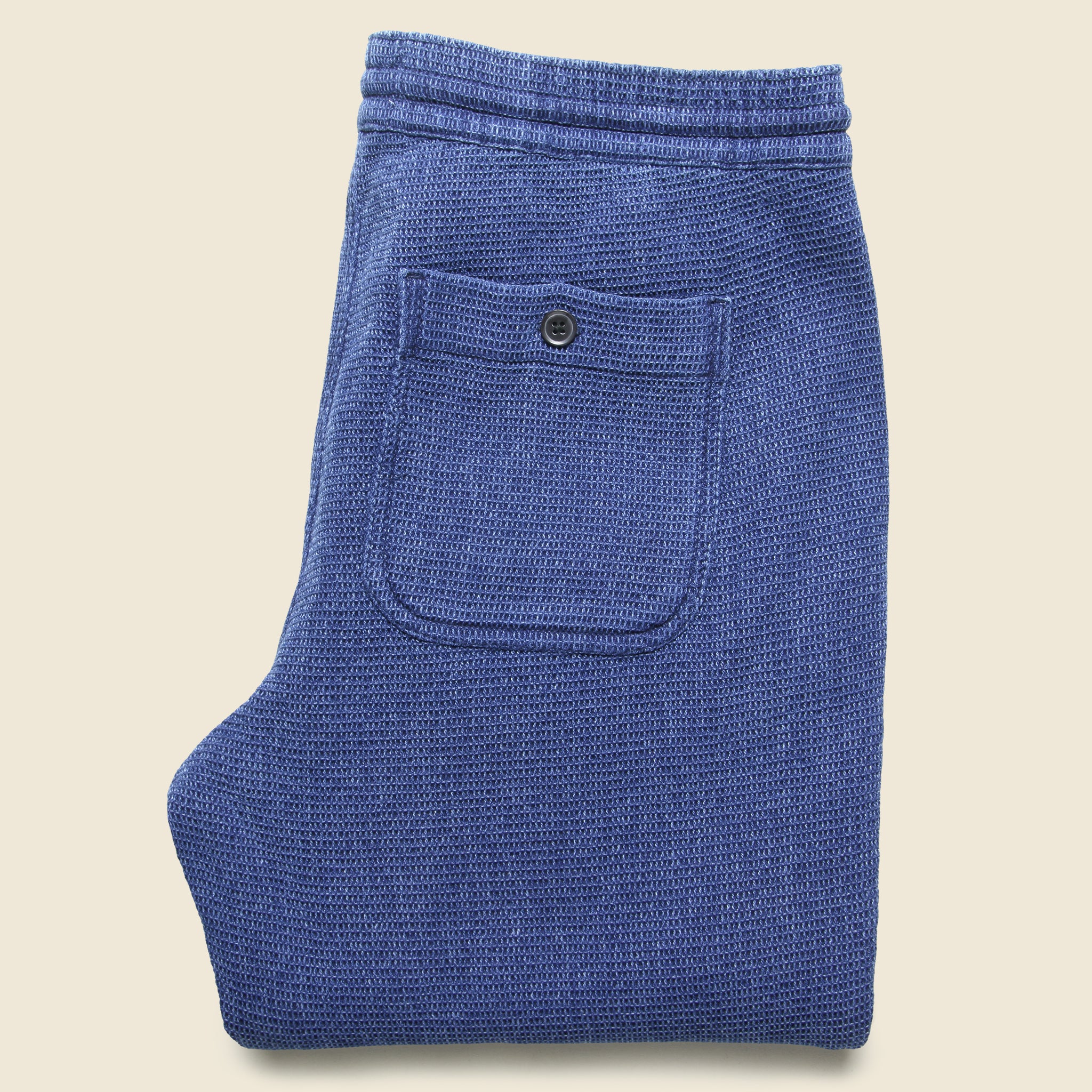 Apres Pant - Indigo Waffle - Taylor Stitch - STAG Provisions - Pants - Lounge