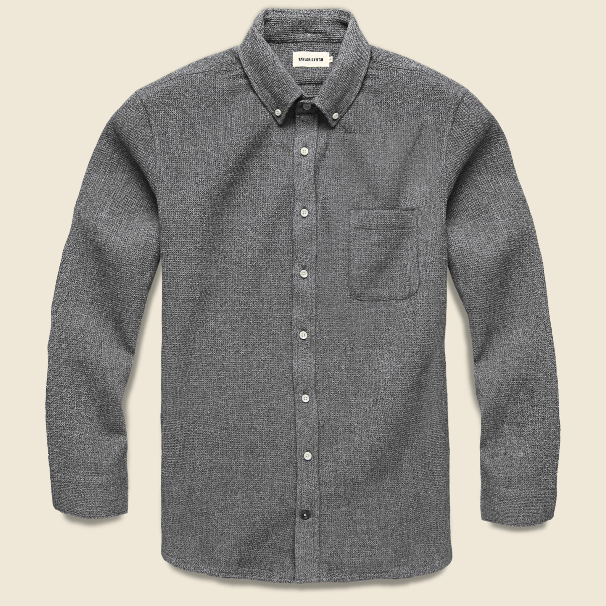 Jack Shirt - Heathered Ash Waffle - Taylor Stitch - STAG Provisions - Tops - L/S Woven - Solid