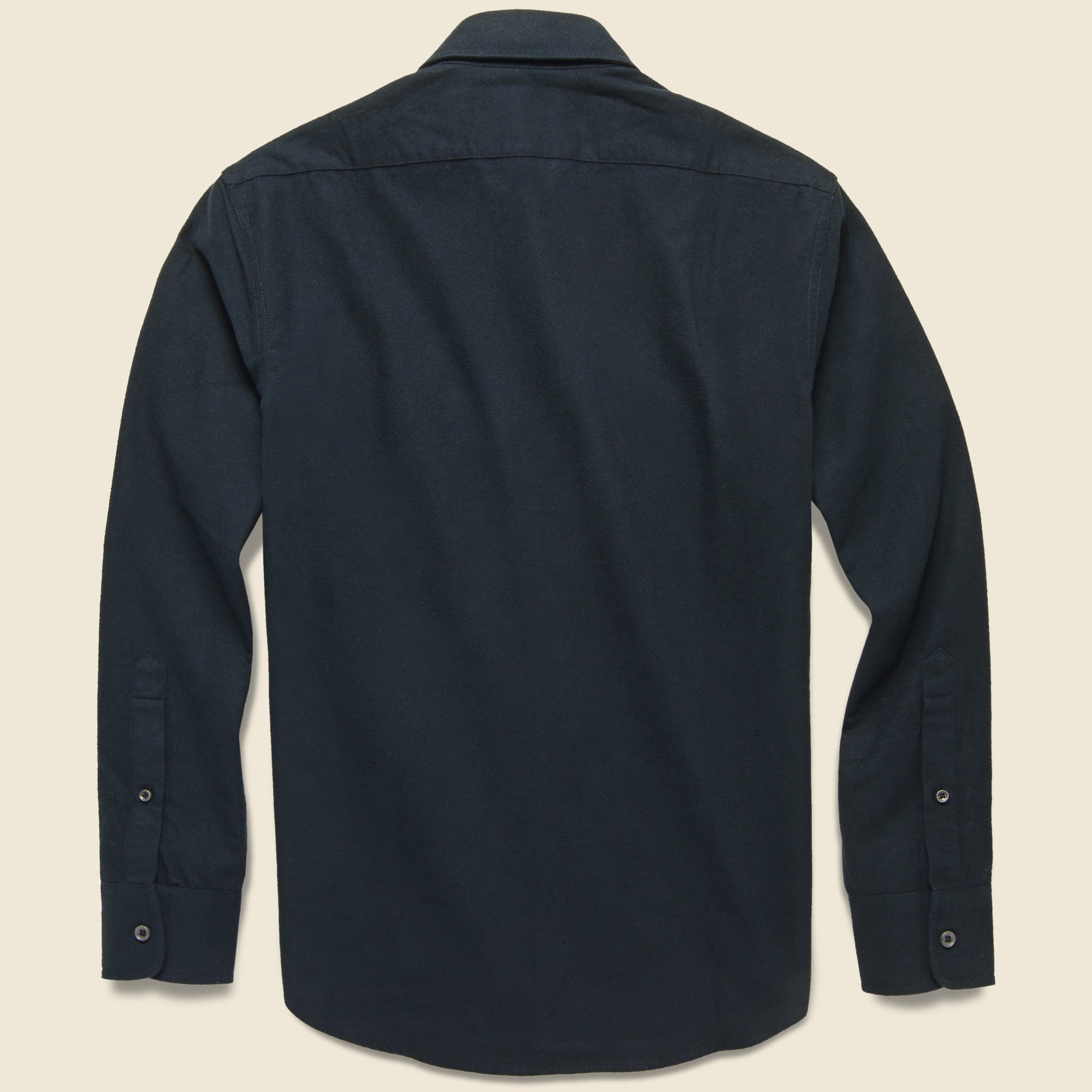 Yosemite Flannel - Black - Taylor Stitch - STAG Provisions - Tops - L/S Woven - Solid