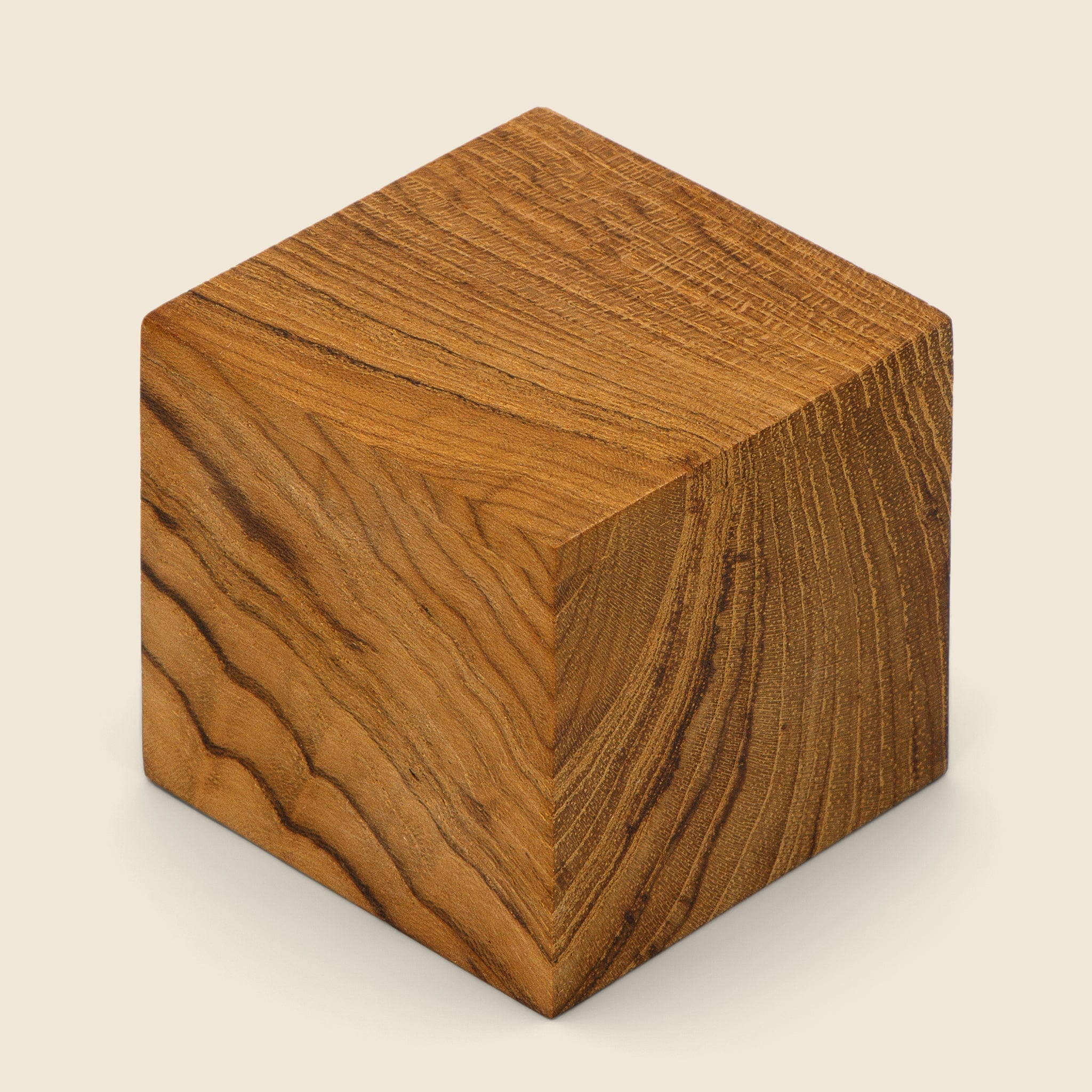 Teak Tape Measure Cube - Home - STAG Provisions - Home - Office - Paper Goods