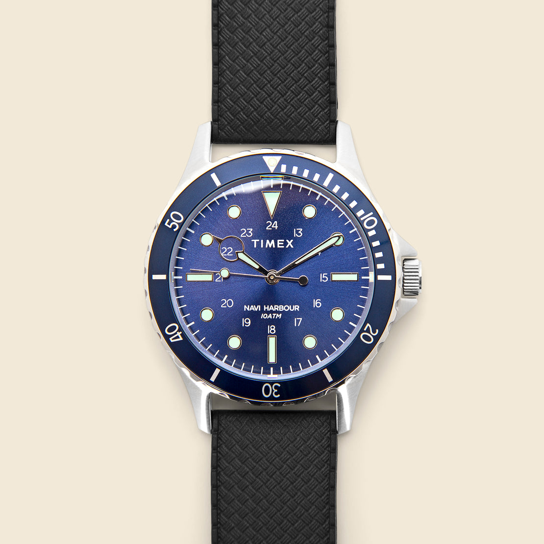 Timex Navi XL Watch 41mm - Black/Blue