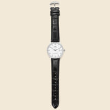Waterbury Leather Strap Watch 40mm - Stainless Steel/Black/White - Timex - STAG Provisions - Accessories - Watches