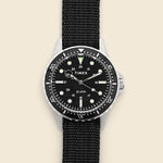 Navi XL Slip-Thru Strap Watch 41mm - Stainless Steel/Black - Timex - STAG Provisions - Accessories - Watches