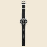 Navi XL Slip-Thru Strap Watch 41mm - Stainless Steel/Black - Timex - STAG Provisions - Accessories - Watches