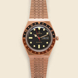 Q Stainless Steel Watch 38mm - Rose Gold Tone/Black - Timex - STAG Provisions - Accessories - Watches