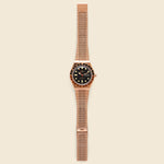 Q Stainless Steel Watch 38mm - Rose Gold Tone/Black - Timex - STAG Provisions - Accessories - Watches