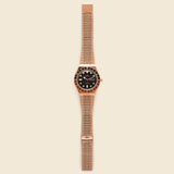 Q Stainless Steel Watch 38mm - Rose Gold Tone/Black - Timex - STAG Provisions - Accessories - Watches