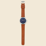 Expedition North Field Post Solar Watch 41mm - Navy/Tan Leather - Timex - STAG Provisions - Accessories - Watches
