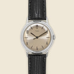 Marlin Hand-Wound 34mm Leather Strap Watch - Black/Silver - Timex - STAG Provisions - Accessories - Watches