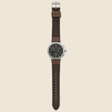 Standard Chronograph Watch 41mm - Silver/Brown/Black - Timex - STAG Provisions - Accessories - Watches