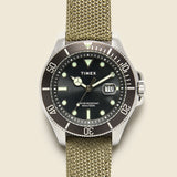 Harborside Coast Watch 43mm - Olive/Black - Timex - STAG Provisions - Accessories - Watches
