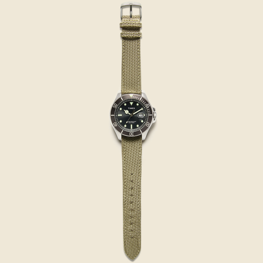 Harborside Coast Watch 43mm - Olive/Black - Timex - STAG Provisions - Accessories - Watches