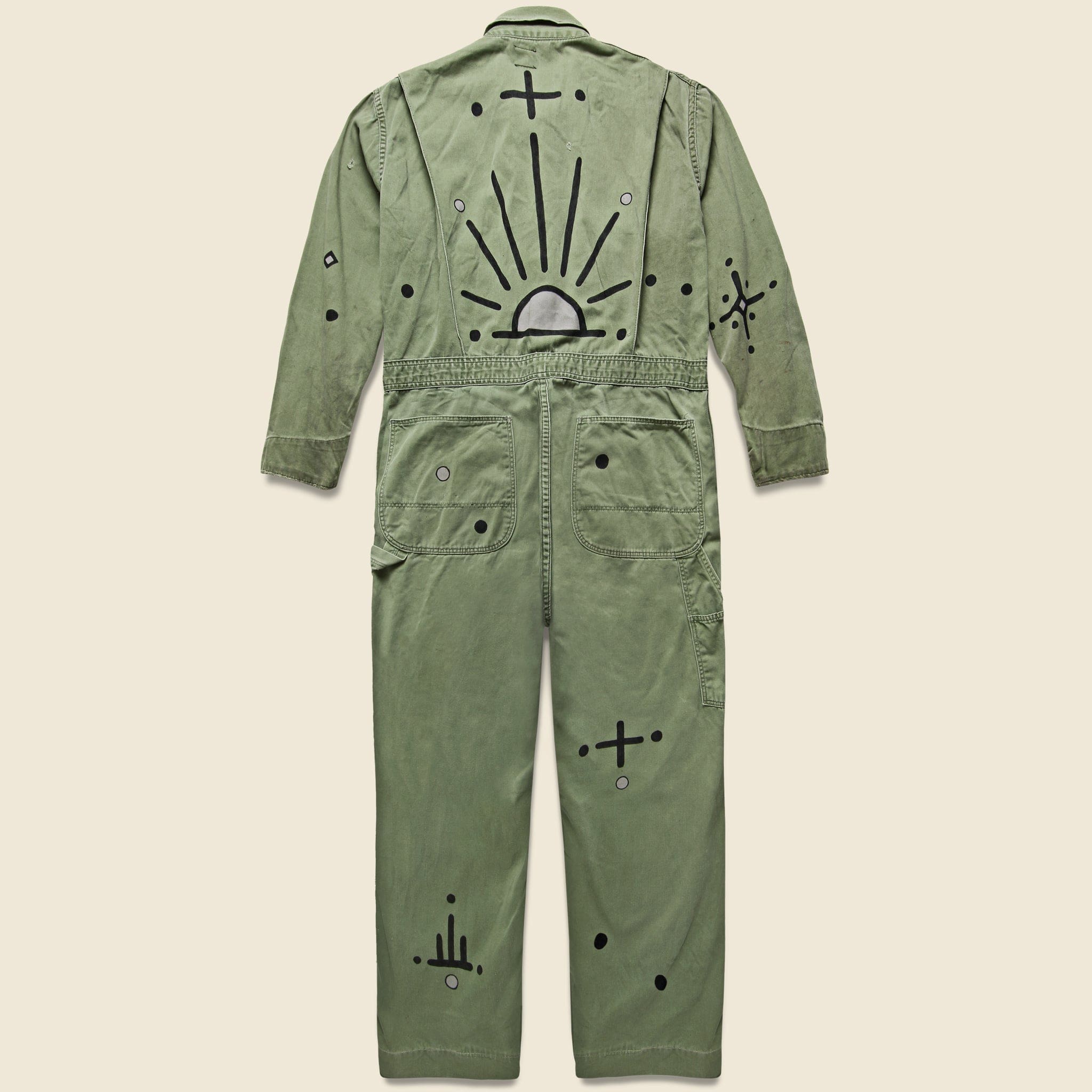 Vintage Blue Bell Wrangler Coveralls - Rising Sun - Tom Jean Webb - STAG Provisions - One & Done - Apparel