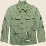 Vintage Combat Overshirt - Desert Longhorn Skull - Tom Jean Webb - STAG Provisions - One & Done - Apparel