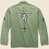 Vintage Combat Overshirt - Desert Longhorn Skull - Tom Jean Webb - STAG Provisions - One & Done - Apparel