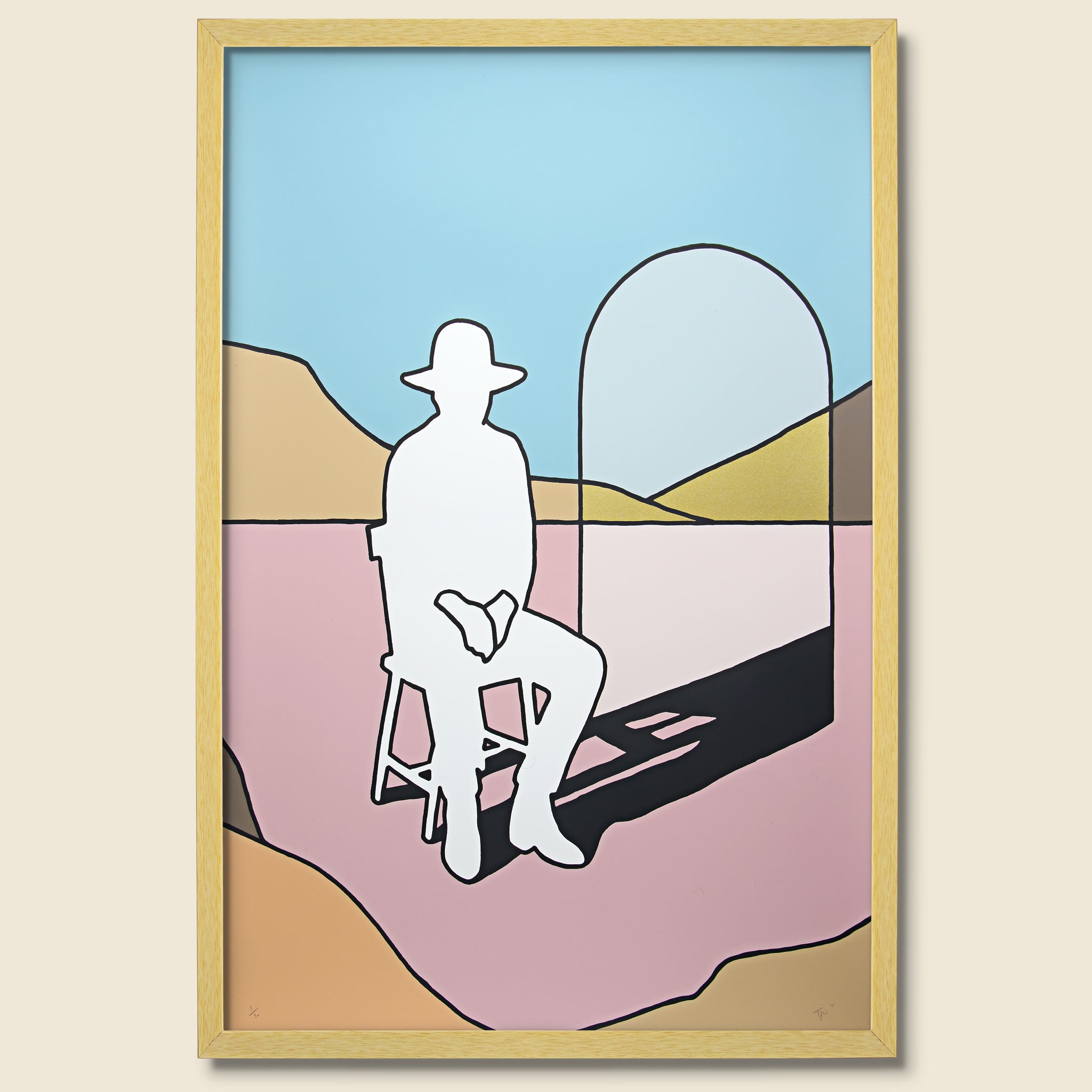 Framed Print - Sittin' In The Dawn of Day - Tom Jean Webb - STAG Provisions - Gift - Art