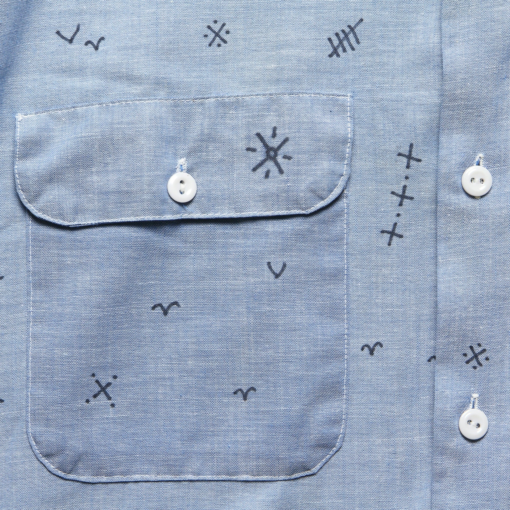 
                          Vintage Chambray Selvedge Shirt - Icons - Tom Jean Webb - STAG Provisions - One &amp; Done - Apparel
                        