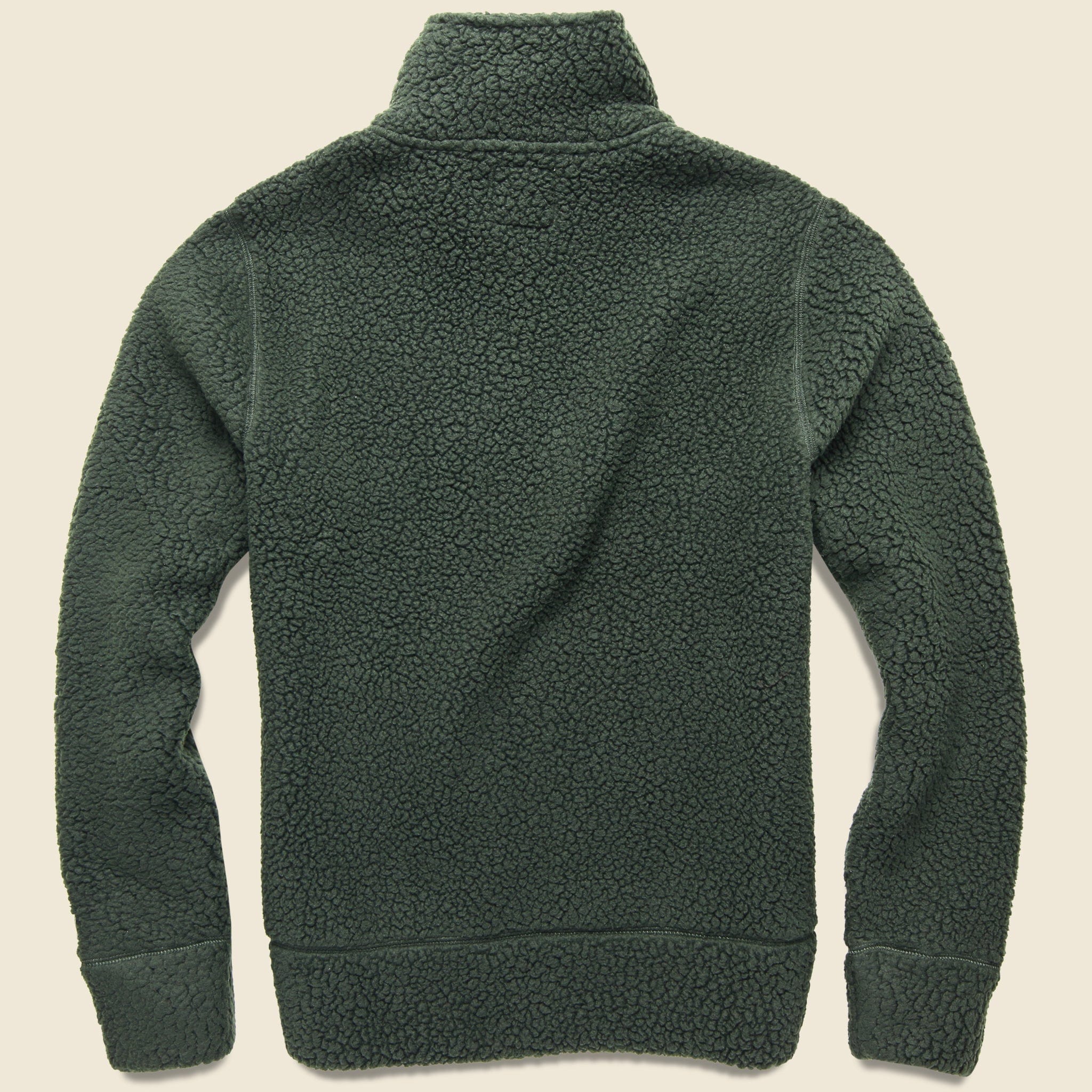 Todd Snyder + Champion - Sherpa Jacket - Olive - Todd Snyder - STAG Provisions - Tops - Fleece / Sweatshirt