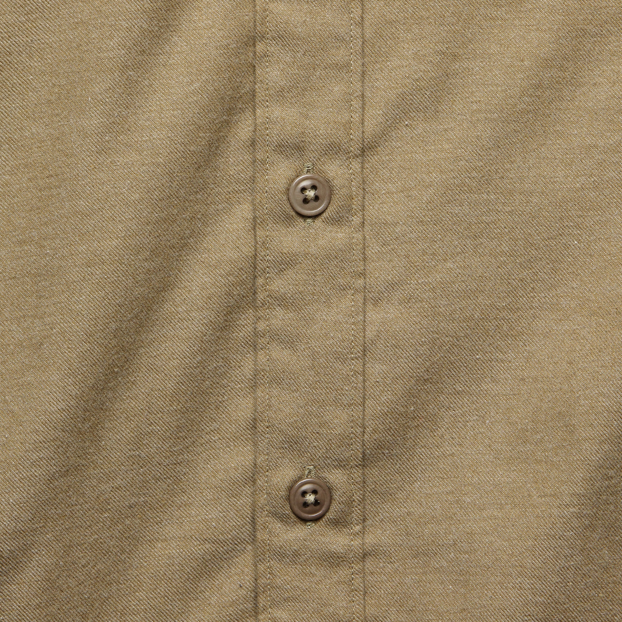 
                          Brushed Cotton Cashmere Twill Shirt - Camel - Todd Snyder - STAG Provisions - Tops - L/S Woven - Solid
                        