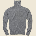 Cashmere Turtleneck - Grey Heather - Todd Snyder - STAG Provisions - Tops - Sweater