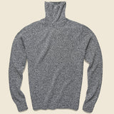 Cashmere Turtleneck - Grey Heather - Todd Snyder - STAG Provisions - Tops - Sweater