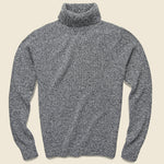 Cashmere Turtleneck - Grey Heather - Todd Snyder - STAG Provisions - Tops - Sweater