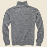 Cashmere Turtleneck - Grey Heather - Todd Snyder - STAG Provisions - Tops - Sweater